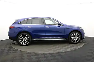 Used 2021 Mercedes-Benz Eqc AMG Line Blue - Interior and Exterior details 2