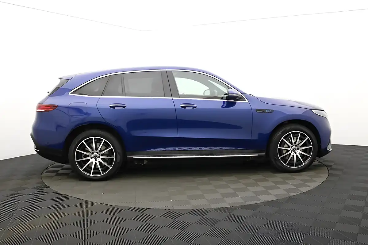 Used 2021 Mercedes-Benz Eqc AMG Line Blue - Interior and Exterior details 2