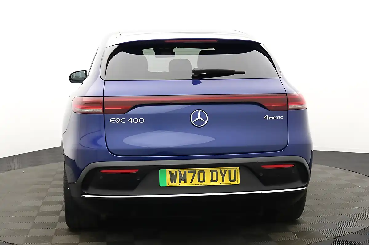Used 2021 Mercedes-Benz Eqc AMG Line Blue - Interior and Exterior details 5