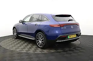 Used 2021 Mercedes-Benz Eqc AMG Line Blue - Interior and Exterior details 6