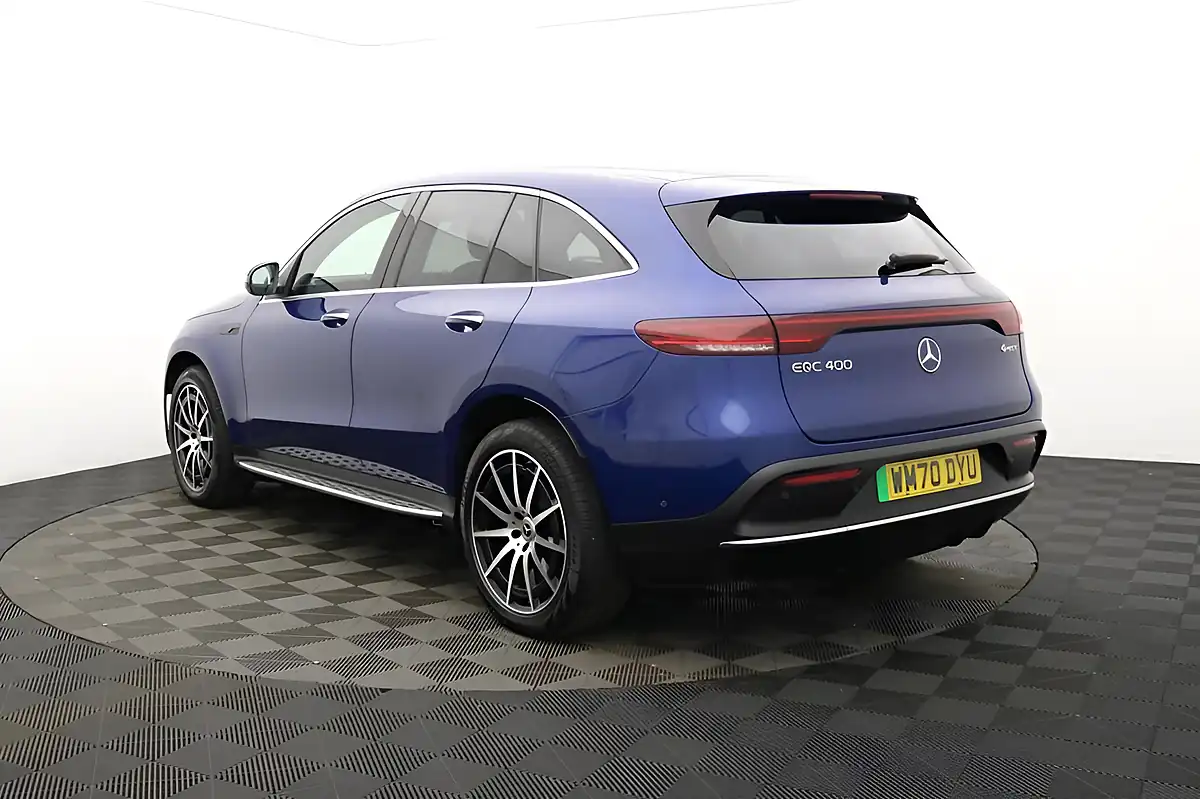Used 2021 Mercedes-Benz Eqc AMG Line Blue - Interior and Exterior details 6