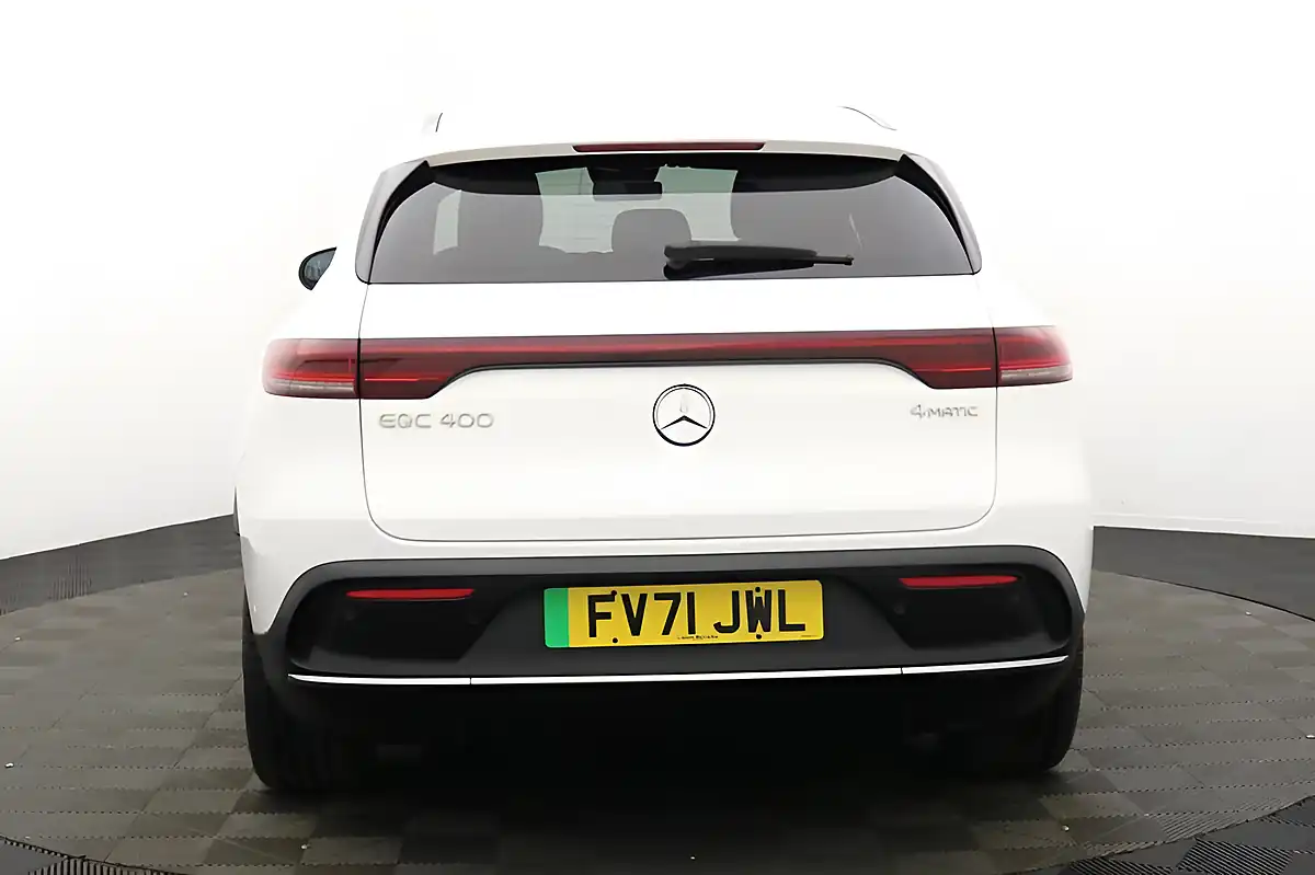 Used 2021 Mercedes-Benz Eqc AMG Line White - Interior and Exterior details 4