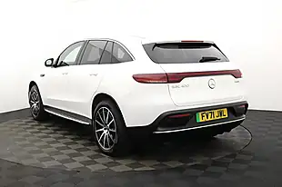 Used 2021 Mercedes-Benz Eqc AMG Line White - Interior and Exterior details 5