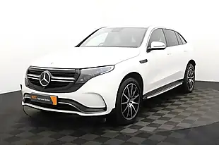 Used 2021 Mercedes-Benz Eqc AMG Line White - Interior and Exterior details 6