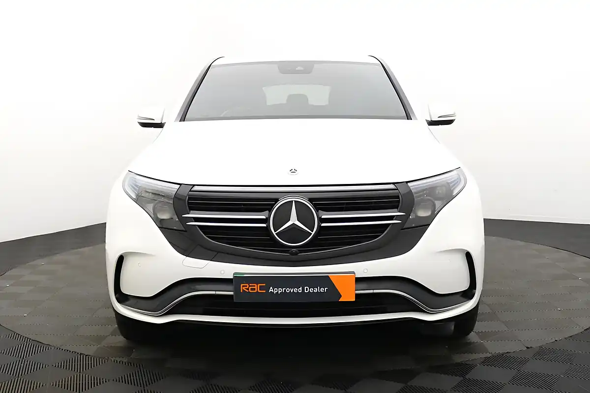 Used 2021 Mercedes-Benz Eqc AMG Line White - Interior and Exterior details 7