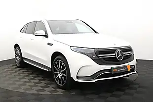 Used 2021 Mercedes-Benz Eqc AMG Line White - Interior and Exterior details 8