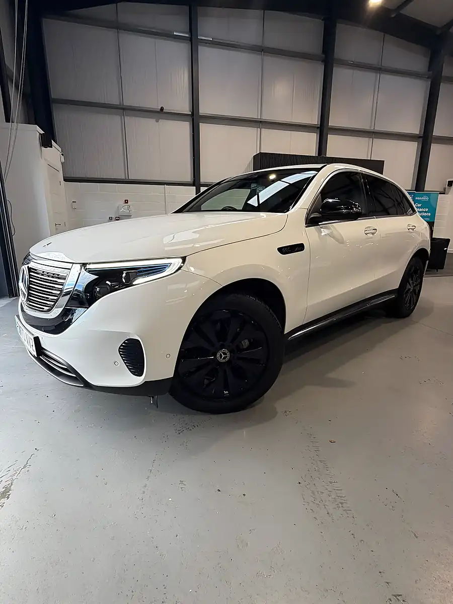 Used 2021 Mercedes-Benz Eqc Sport White - Interior and Exterior details 2