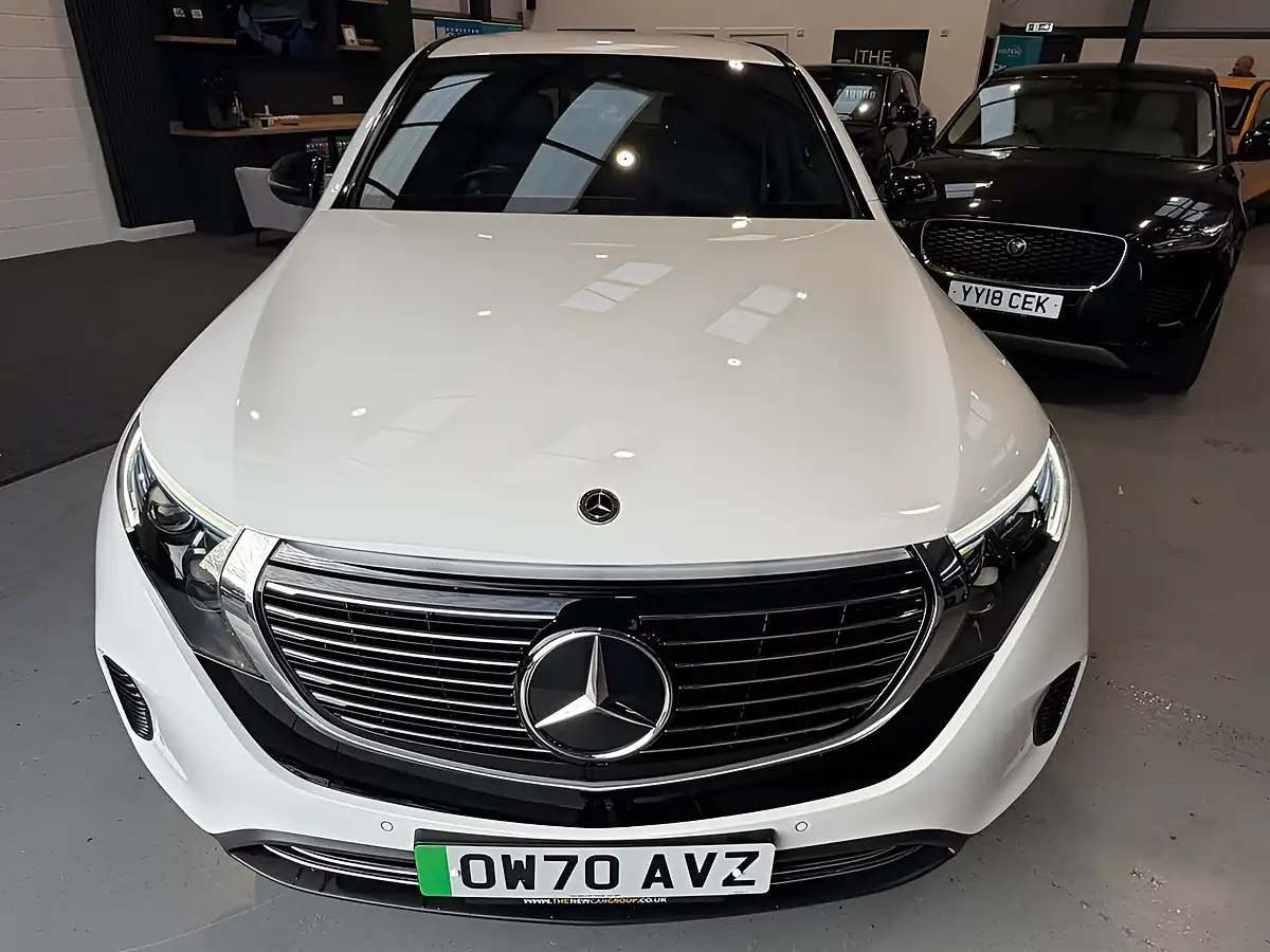 Used 2021 Mercedes-Benz Eqc Sport White - Interior and Exterior details 3