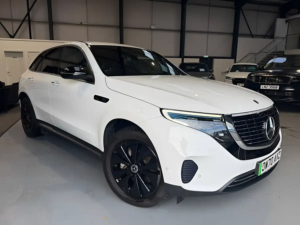 Used 2021 Mercedes-Benz Eqc Sport White - Interior and Exterior details 5