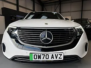 Used 2021 Mercedes-Benz Eqc Sport White - Interior and Exterior details 6