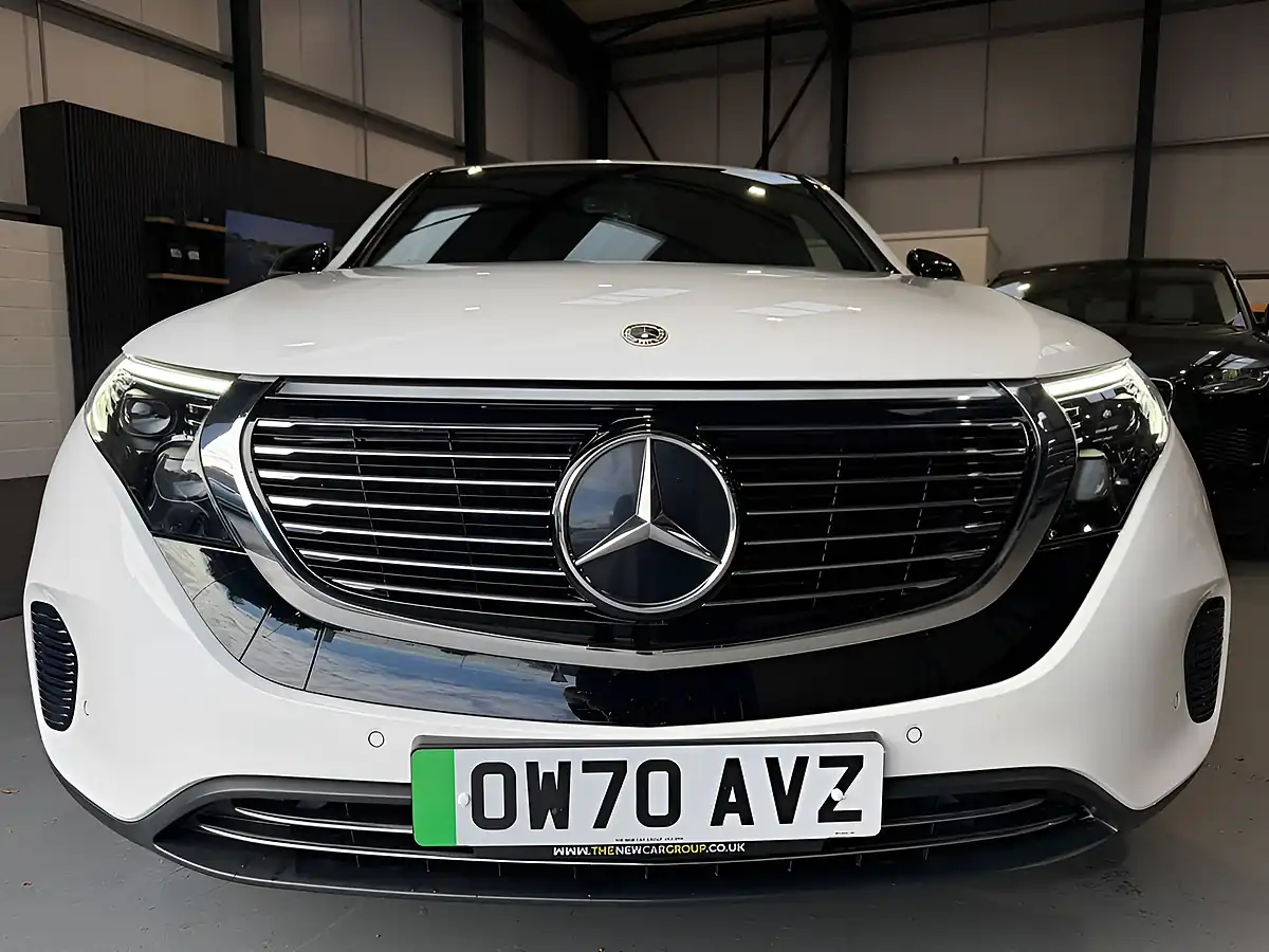 Used 2021 Mercedes-Benz Eqc Sport White - Interior and Exterior details 6