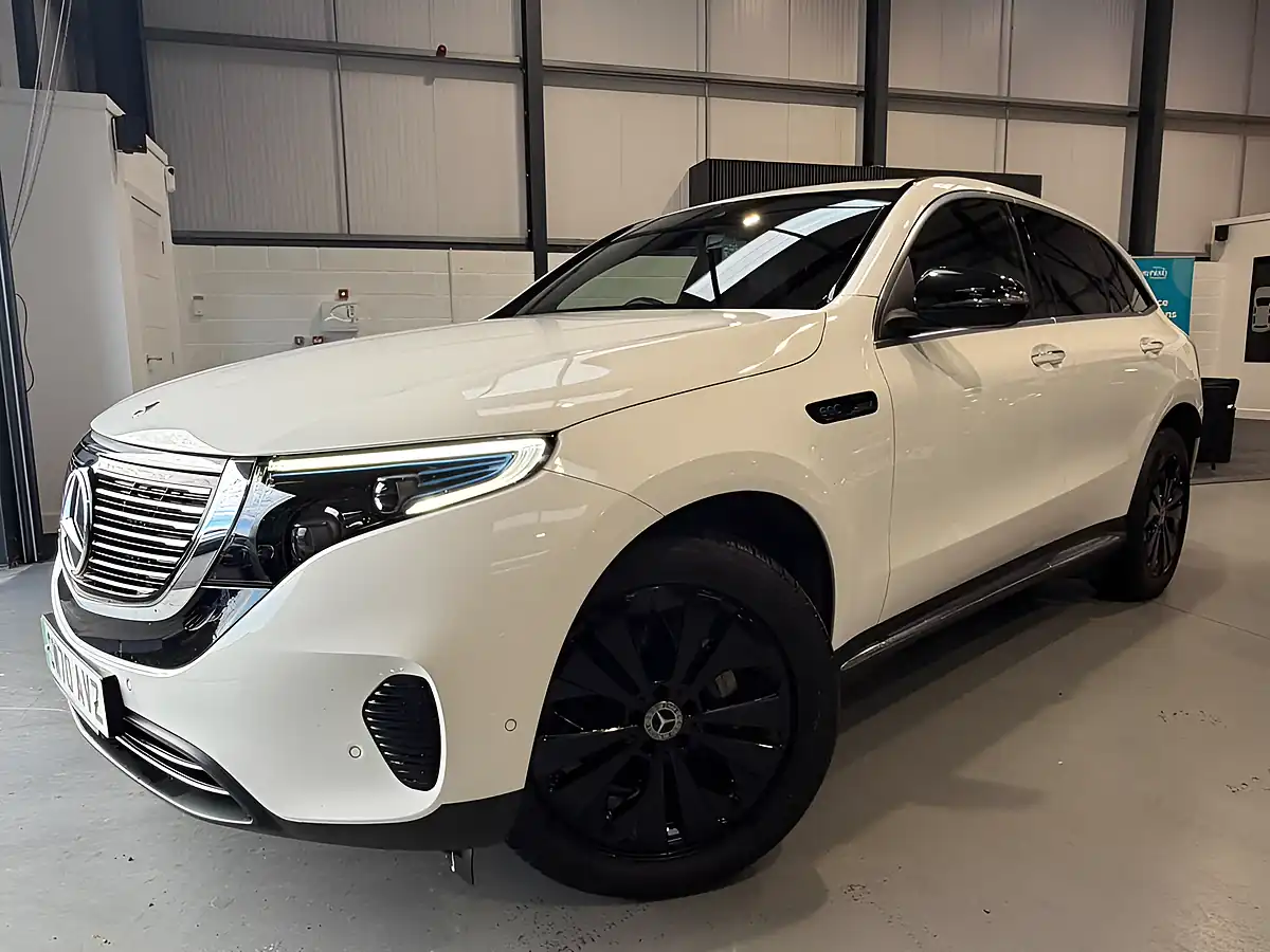Used 2021 Mercedes-Benz Eqc Sport White - Interior and Exterior details 7