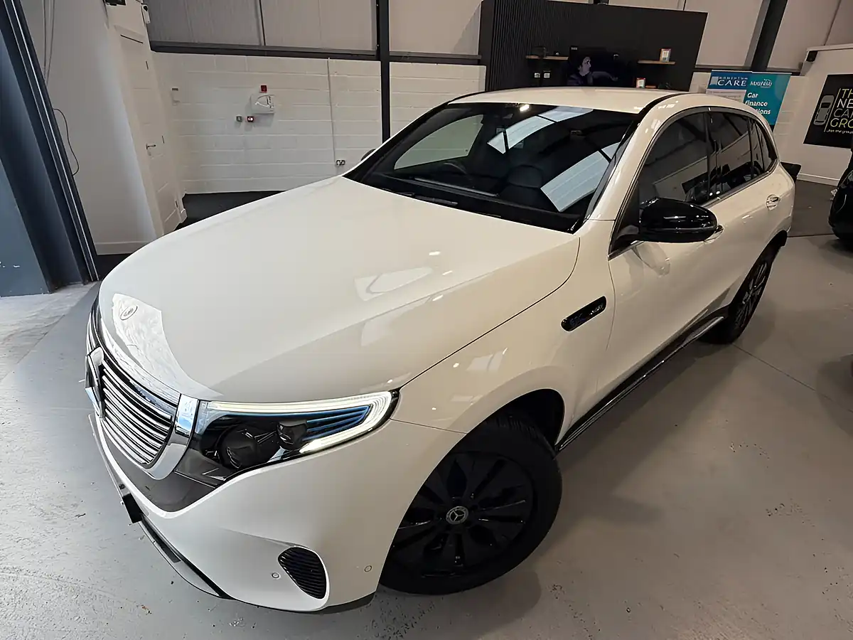 Used 2021 Mercedes-Benz Eqc Sport White - Interior and Exterior details 9