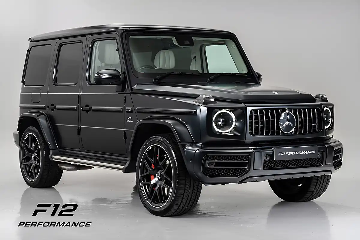 Used 2021 Mercedes-Benz G Class G63 AMG Black - Front View