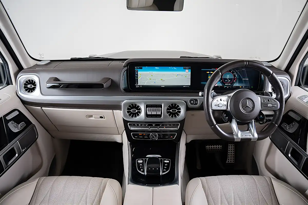 Used 2021 Mercedes-Benz G Class G63 AMG Black - Interior and Exterior details 12