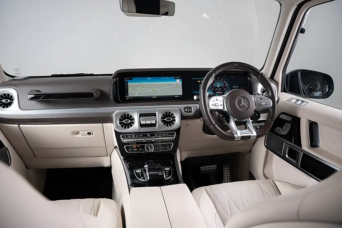Used 2021 Mercedes-Benz G Class G63 AMG Black - Interior and Exterior details 13