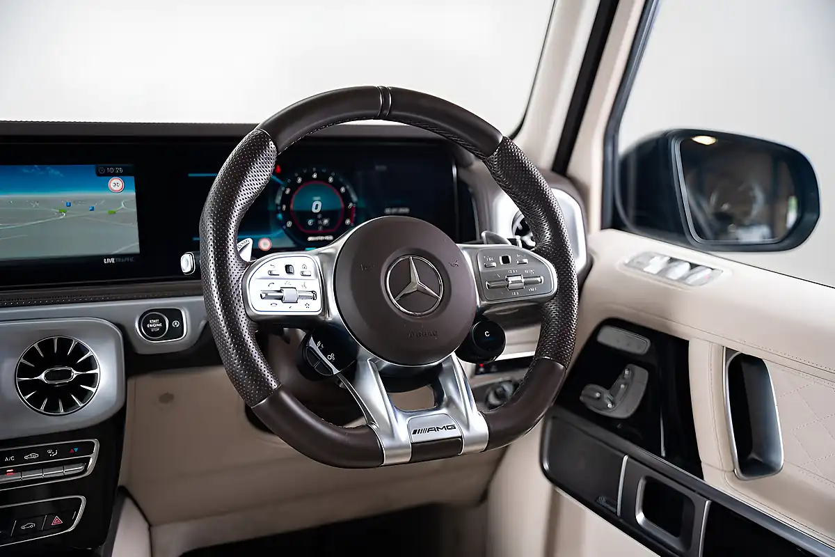 Used 2021 Mercedes-Benz G Class G63 AMG Black - Interior and Exterior details 2