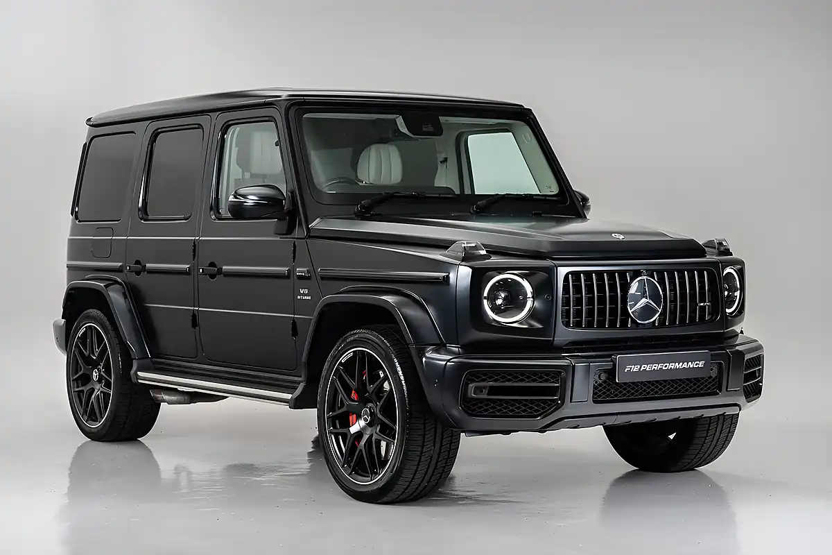 Used 2021 Mercedes-Benz G Class G63 AMG Black - Interior and Exterior details 5