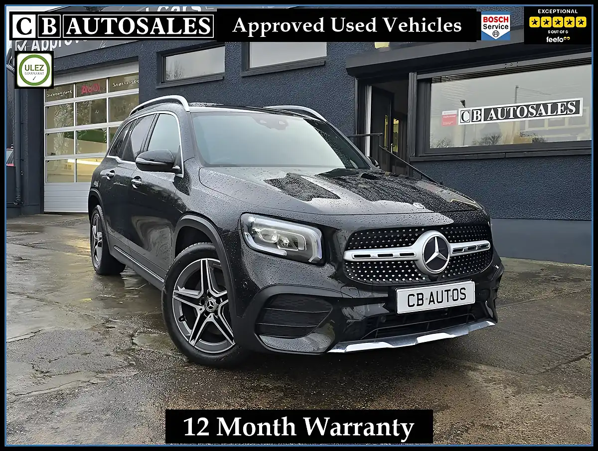 Used 2021 Mercedes-Benz Glb AMG Line (premium) Black - Front View