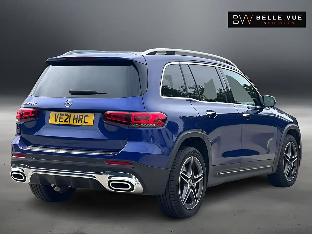 Used 2021 Mercedes-Benz Glb AMG Line Premium Galaxy Blue - Interior and Exterior details 4