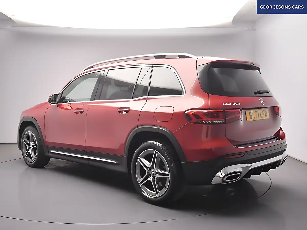 Used 2021 Mercedes-Benz Glb AMG Line Red - Interior and Exterior details 2