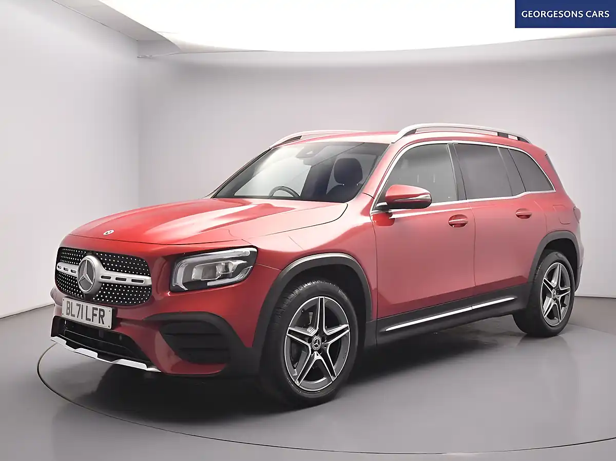 Used 2021 Mercedes-Benz Glb AMG Line Red - Interior and Exterior details 5