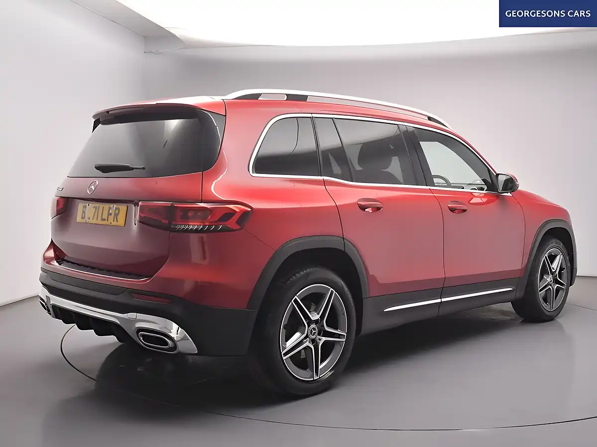 Used 2021 Mercedes-Benz Glb AMG Line Red - Interior and Exterior details 7