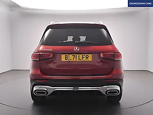 Used 2021 Mercedes-Benz Glb AMG Line Red - Interior and Exterior details 9