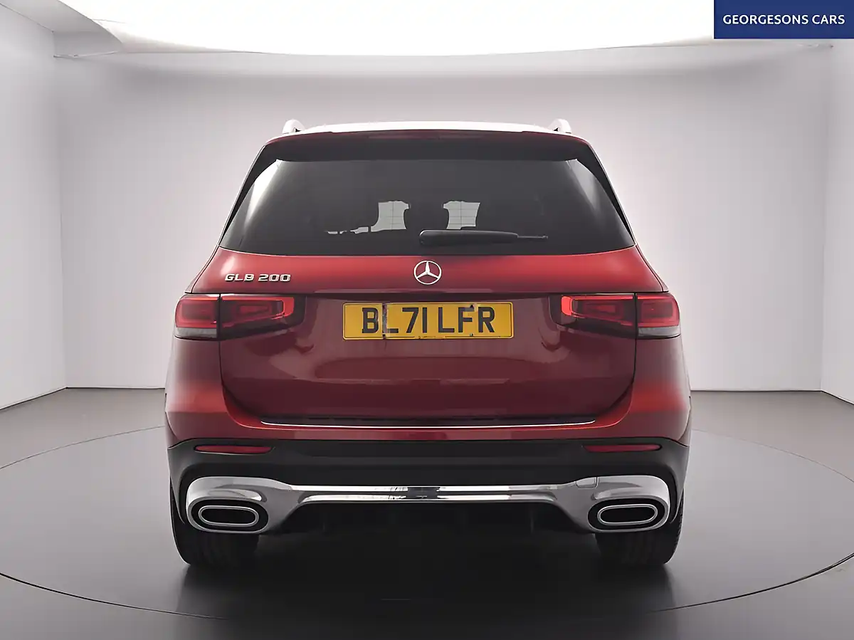 Used 2021 Mercedes-Benz Glb AMG Line Red - Interior and Exterior details 9