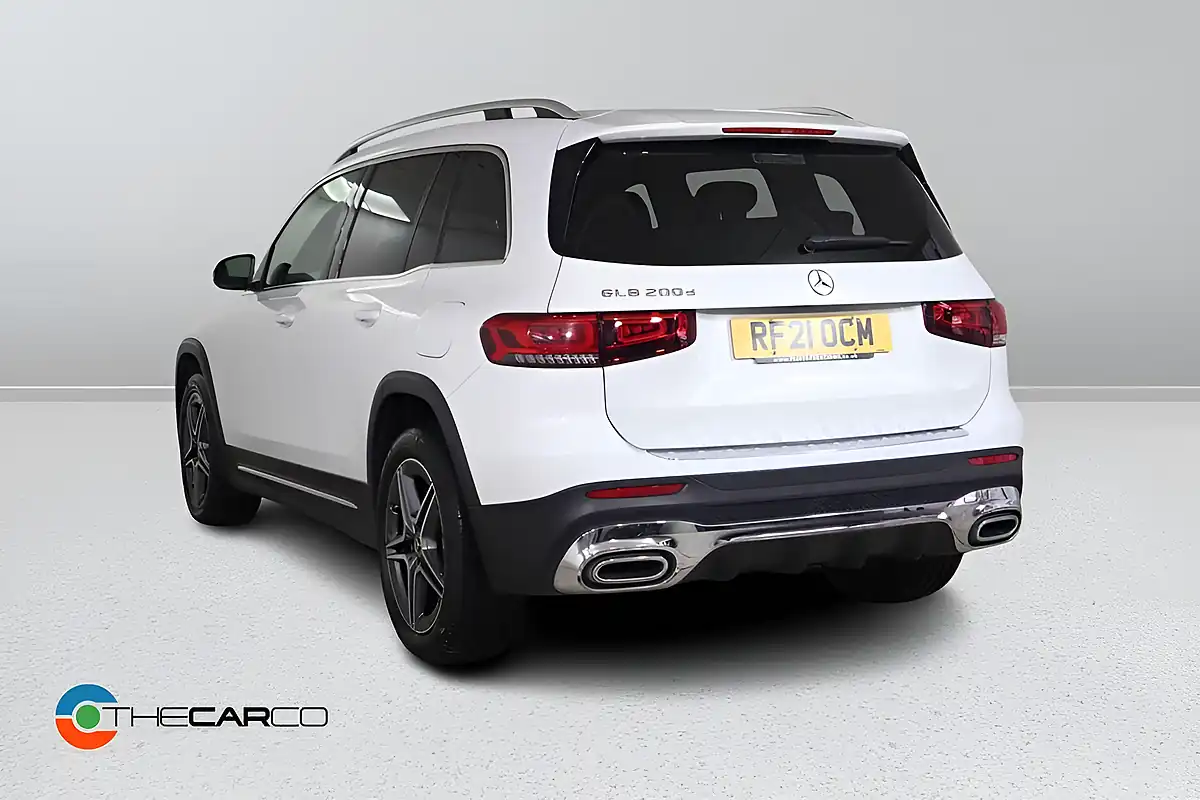 Used 2021 Mercedes-Benz Glb AMG Line White - Interior and Exterior details 8