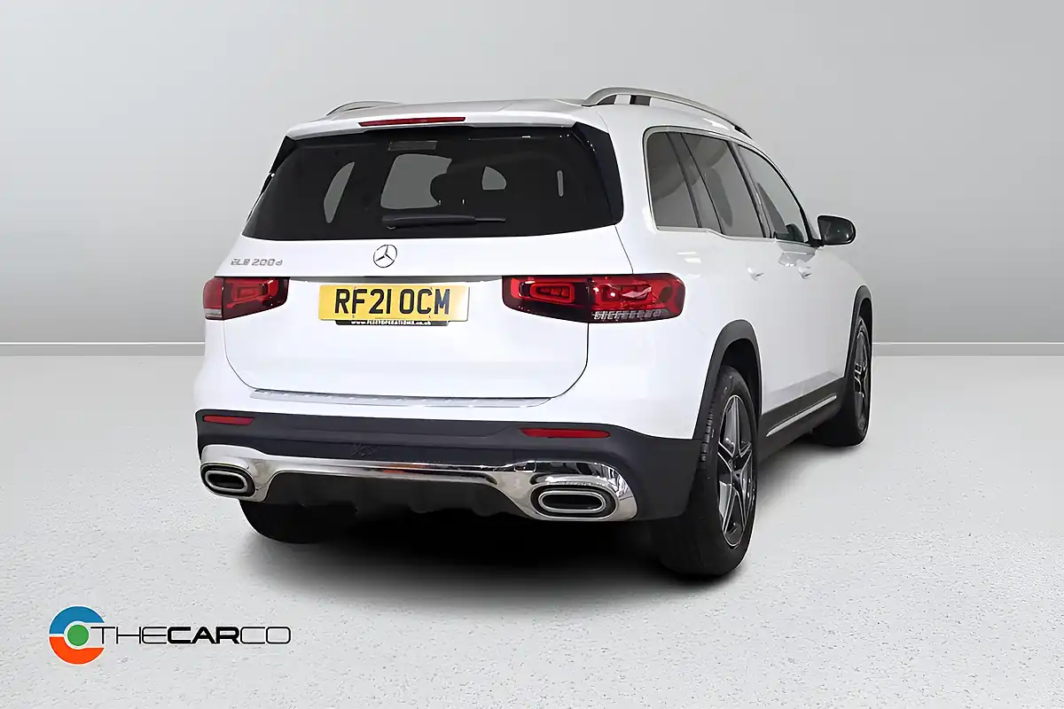 Used 2021 Mercedes-Benz Glb AMG Line White - Interior and Exterior details 9