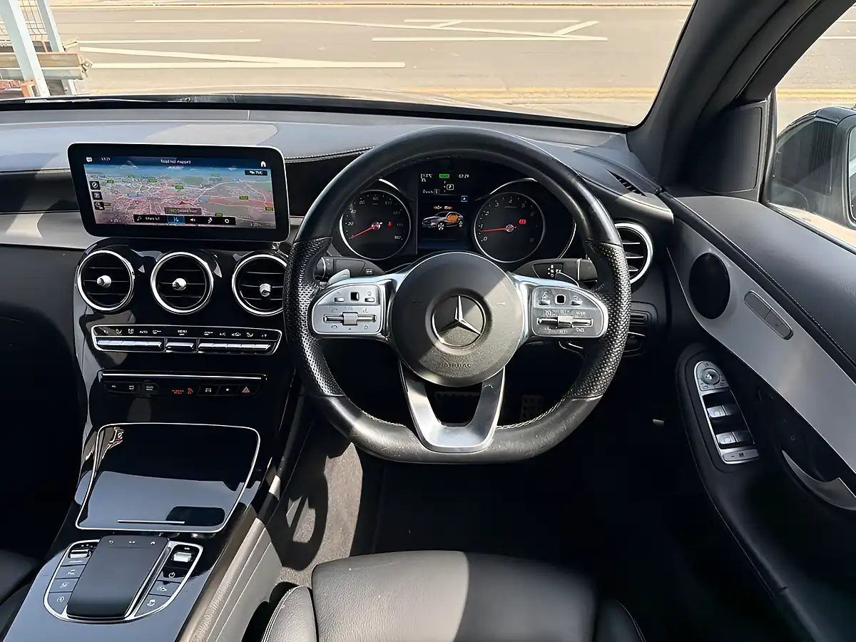 Used 2021 Mercedes-Benz Glc AMG Line Black - Interior and Exterior details 18