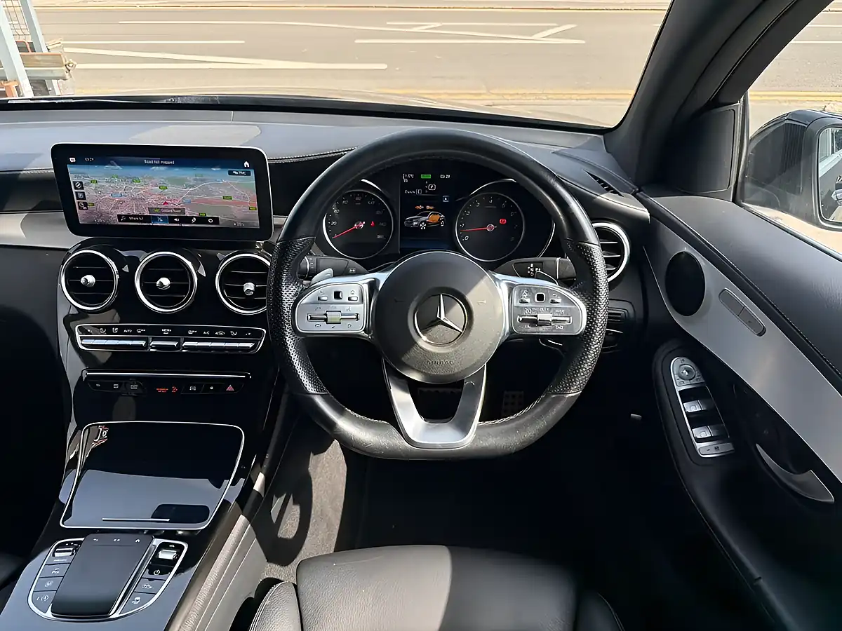Used 2021 Mercedes-Benz Glc AMG Line Black - Interior and Exterior details 19