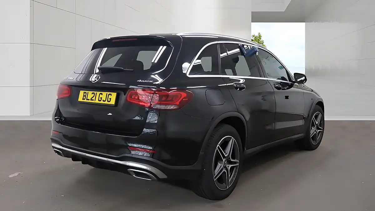 Used 2021 Mercedes-Benz Glc AMG Line Black - Interior and Exterior details 2