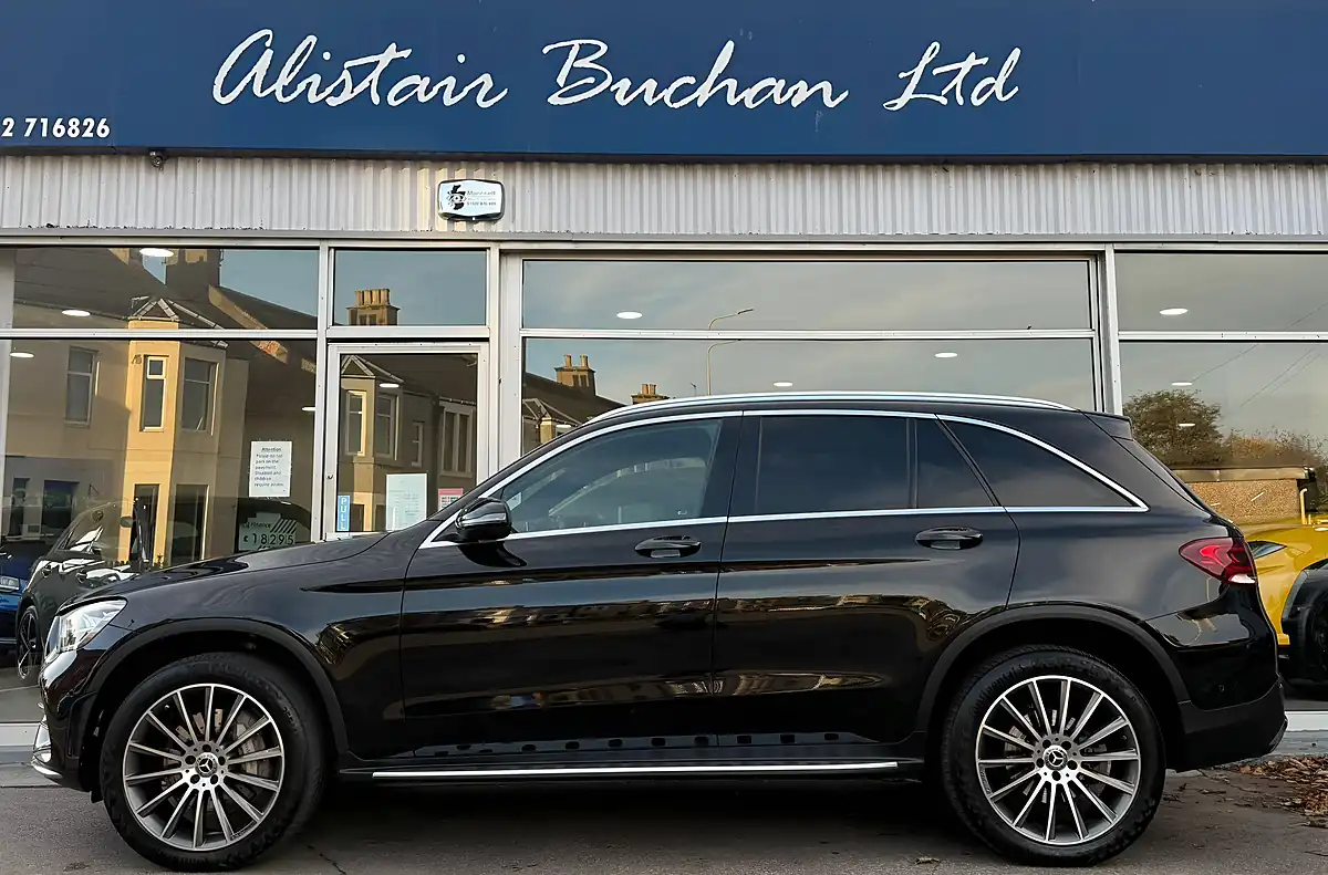 Used 2021 Mercedes-Benz Glc AMG Line (premium) Black - Interior and Exterior details 2