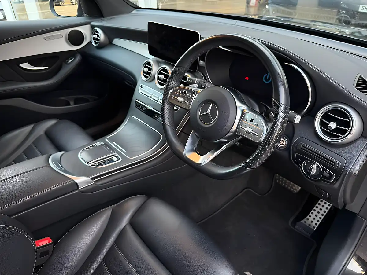 Used 2021 Mercedes-Benz Glc AMG Line (premium) Black - Interior and Exterior details 7
