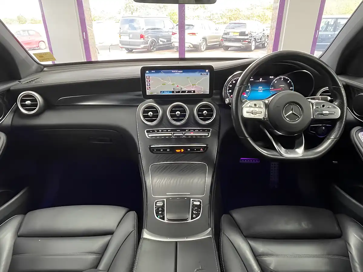 Used 2021 Mercedes-Benz Glc AMG Line Premium Black - Interior and Exterior details 4