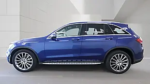 Used 2021 Mercedes-Benz Glc AMG Line (premium) Blue - Interior and Exterior details 6