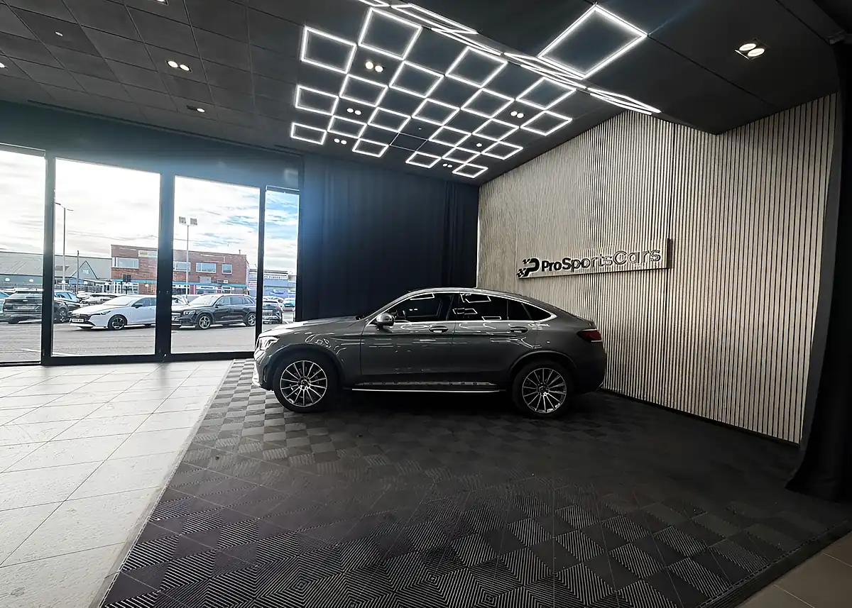 Used 2021 Mercedes-Benz Glc AMG Line (premium) Coupe Grey - Interior and Exterior details 10