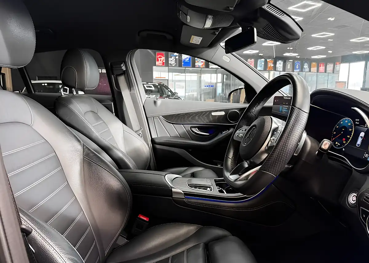 Used 2021 Mercedes-Benz Glc AMG Line (premium) Coupe Grey - Interior and Exterior details 12