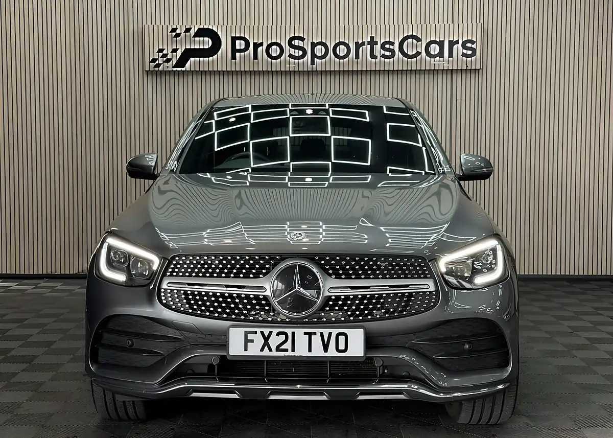 Used 2021 Mercedes-Benz Glc AMG Line (premium) Coupe Grey - Interior and Exterior details 3