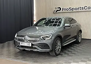 Used 2021 Mercedes-Benz Glc AMG Line (premium) Coupe Grey - Interior and Exterior details 4