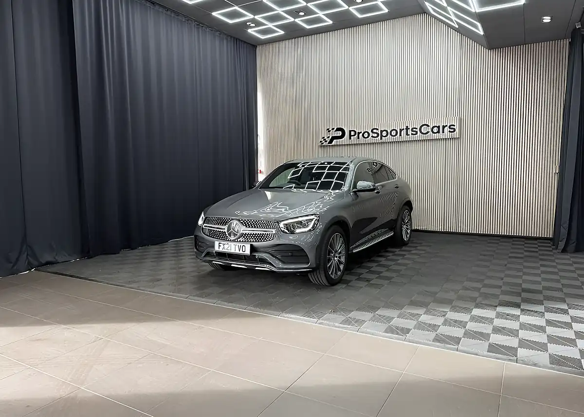 Used 2021 Mercedes-Benz Glc AMG Line (premium) Coupe Grey - Interior and Exterior details 5