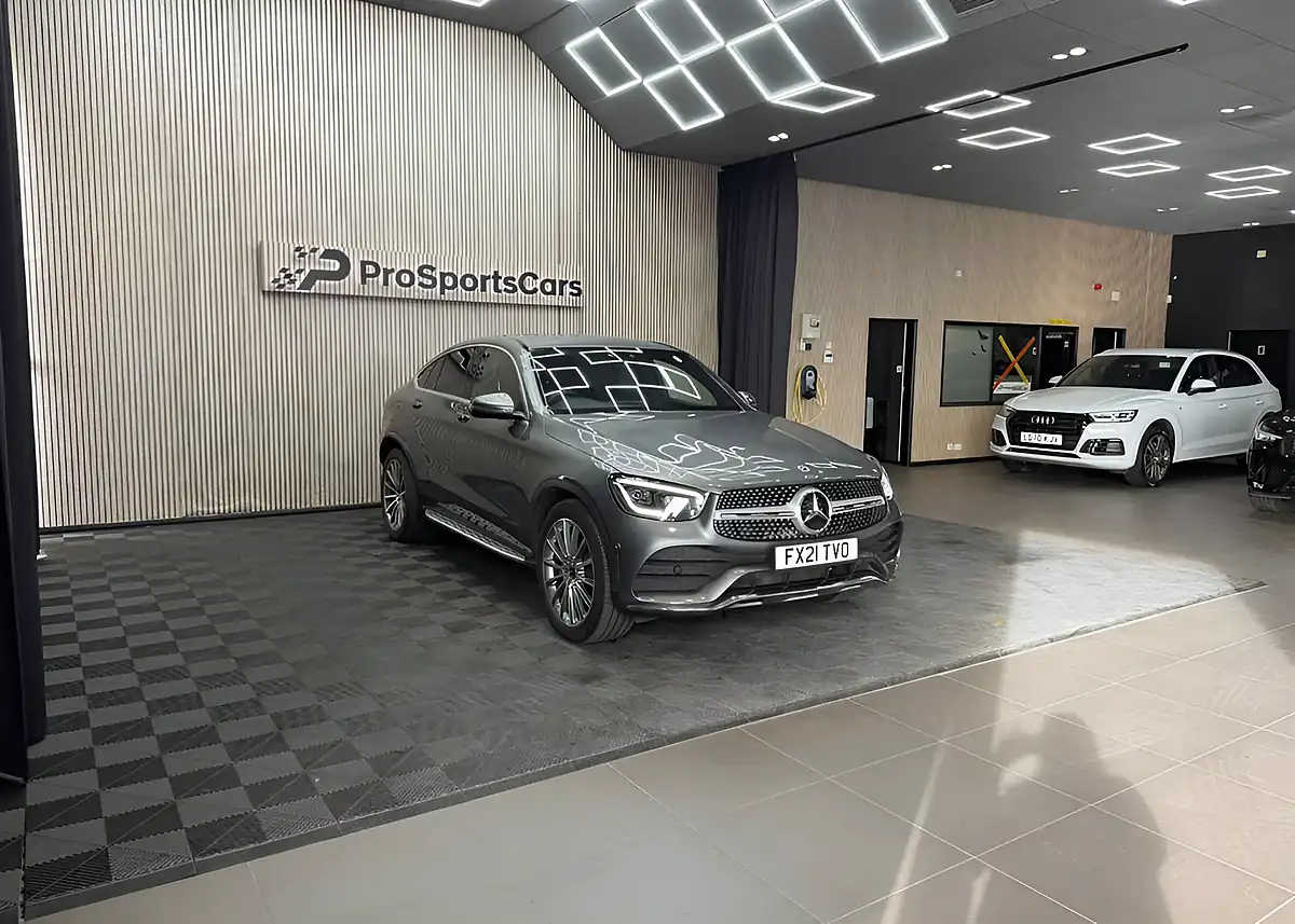 Used 2021 Mercedes-Benz Glc AMG Line (premium) Coupe Grey - Interior and Exterior details 6