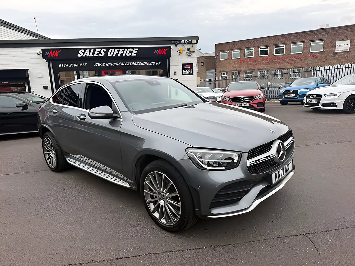 Used 2021 Mercedes-Benz Glc AMG Line (premium) Grey - Interior and Exterior details 2