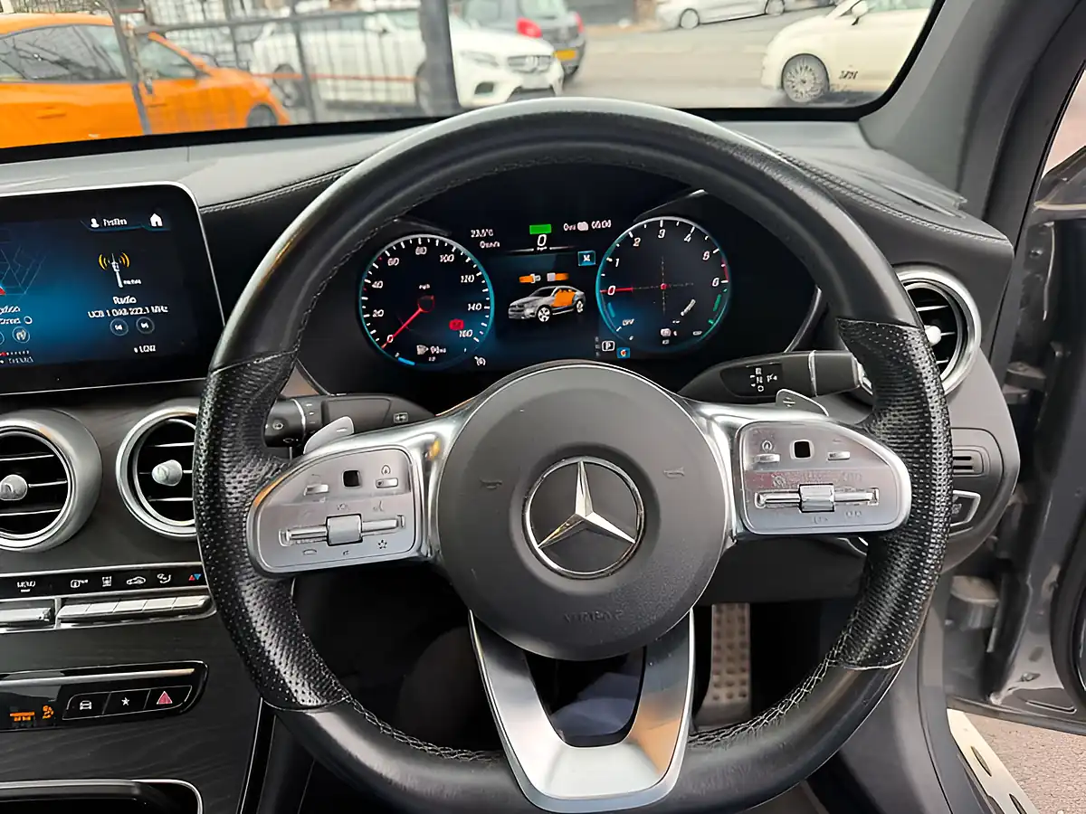 Used 2021 Mercedes-Benz Glc AMG Line (premium) Grey - Interior and Exterior details 9