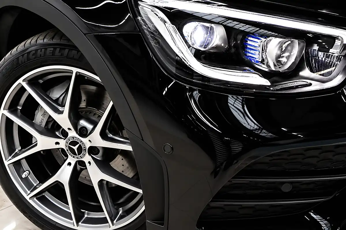 Used 2021 Mercedes-Benz Glc AMG Line Premium Plus Obsidian Black - Interior and Exterior details 2