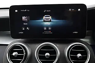 Used 2021 Mercedes-Benz Glc AMG Line Premium Plus Obsidian Black - Interior and Exterior details 7