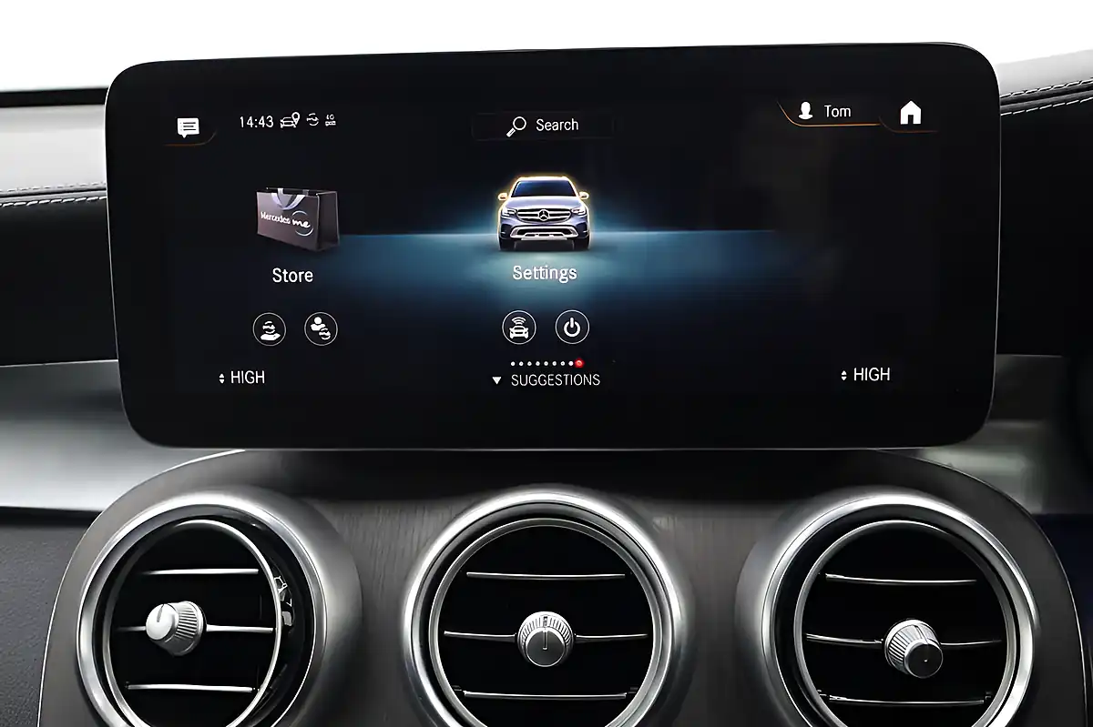 Used 2021 Mercedes-Benz Glc AMG Line Premium Plus Obsidian Black - Interior and Exterior details 7