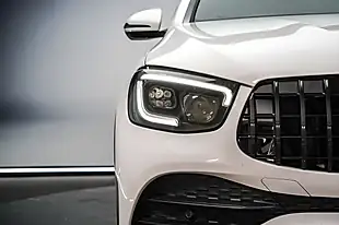 Used 2021 Mercedes-Benz Glc AMG Line (premium) White - Interior and Exterior details 10